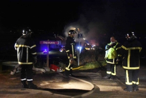Vorey-sur-Arzon : un important feu d&#039;habitation mobilise 40 pompiers