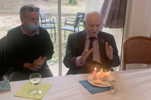 Saint-Maurice-de-Lignon : 105 ans fêtés pour le doyen de l&#039;Ehpad