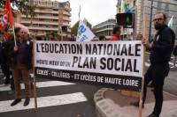 Des enseignants créent la Coordination de luttes de l&#039;enseignement public de Haute-Loire