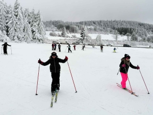 Queyrières : les enfants apprennent le ski de fond à &quot;Raffy&quot;