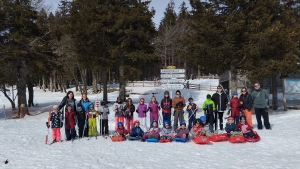 Saint-Front : les écoliers font du ski à domicile