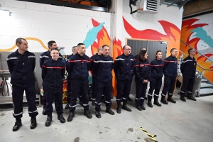 Saint-Romain-Lachalm : Philippe Fayolle promu sergent honoraire chez les pompiers