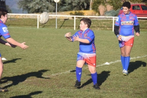 Monistrol-sur-Loire : un samedi enjoué pour l&#039;école de rugby du REVE XV
