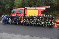 Les pompiers de Montfaucon et Dunières en manoeuvre chez Linamar