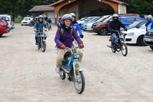 21 mobylettes en road-trip dimanche à Bas-en-Basset