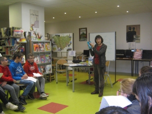 Chambon-sur-Lignon : des collégiens rencontrent un auteur de roman jeunesse