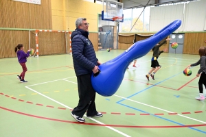 Saint-Didier-en-Velay : les jeunes basketteurs s&#039;entraînent sur un nouveau module