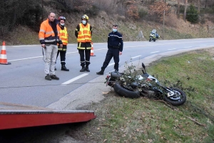 Un motard blessé après un accident entre Retournac et Beauzac