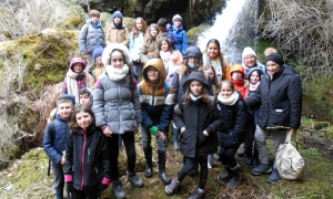 Des enfants beauzacois au centre des volcans du Cantal