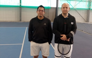 Tennis : Agathe Goyo et Mathéo Rouchouse vainqueurs du tournoi interne à Monistrol