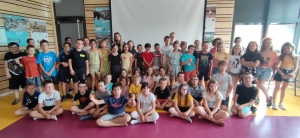 Aurec-sur-Loire : les écoliers de Prévert échangent avec une nageuse de haut niveau