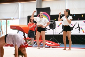 Yssingeaux : les gymnastes en voient de toutes les couleurs