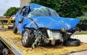 Saint-Victor-Malescours : après l&#039;accident, le conducteur est verbalisé