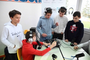Monistrol-sur-Loire : une webradio créée au collège Le Monteil