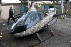 L&#039;incroyable atterrissage forcé d&#039;un hélicoptère à Solignac-sur-Loire