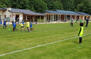 Chambon-sur-Lignon : 56 apprentis footballeurs