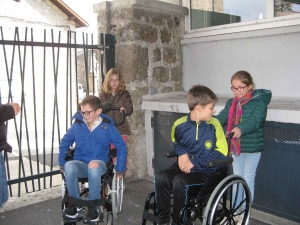 Tence : les écoliers de Saint-Martin participent au Festival du fauteuil rouge