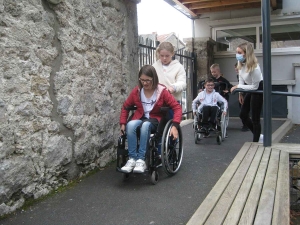 Tence : les écoliers de Saint-Martin participent au Festival du fauteuil rouge