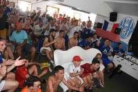 Les supporters de l&#039;équipe de France ont apprécié le show des Bleus