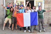 Les supporters de l&#039;équipe de France ont apprécié le show des Bleus