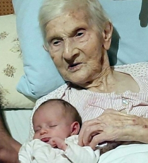 Maria Pichon : la doyenne de Saint-André-en-Vivarais a fêté ses 102 ans