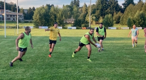 Tence : les rugbymen du RC des Hauts-Plateaux de retour à l&#039;entraînement.