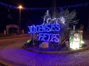 Aurec-sur-Loire : des illuminations de Noël à croquer