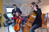 La classe de violoncelle de Florence Selmi.
