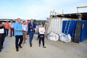 Bas-en-Basset : la recyclerie sort de terre, son ouverture est prévue en 2024