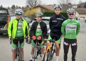 Cyclisme : les jeunes de l&#039;UCPV dans le Rhône