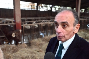 Eric Zemmour en visite en Haute-Loire pour parler agriculture (vidéo)