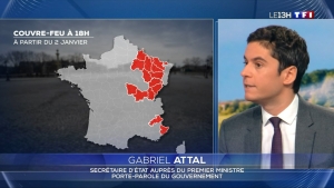 Couvre-feu avancé dans 15 départements, l&#039;Ardèche n&#039;est plus concernée