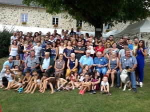 Saint-Julien-du-Pinet : les descendants d&#039;André et Amélie Margerit en cousinade