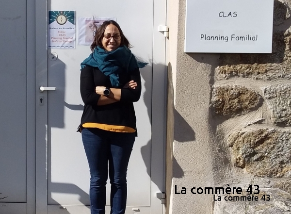 Catherine Condamin conseillère du Planning familial à Monistrol||