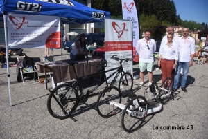 Saint-Julien-Chapteuil : une sortie vélo pour faire découvrir la Sapaudia Auvergne