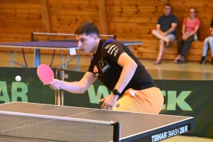Tence : Quentin Rivollier remporte le premier tournoi estival de ping-pong
