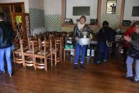 Dunières : la vaisselle et le mobilier d&#039;un ancien restaurant vendus aux enchères
