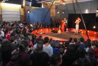 Sainte-Sigolène : la salle polyvalente remplie pour le spectacle de cirque