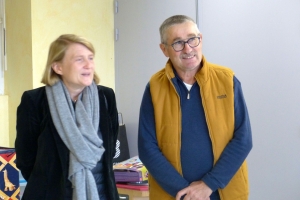 Marie-Hélène Aubry, André Duboeuf Crédit DR