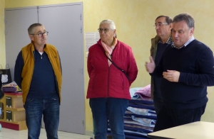 André Duboeuf, Marie-Rose Brottes, Alain Debard, David Salque-Pradier Crédit DR