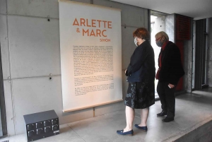 Firminy : une expo croisée d&#039;Arlette et Marc Simon dans un écrin unique