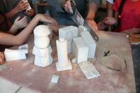 Grazac : les écoliers de CM débutent un projet sculpture
