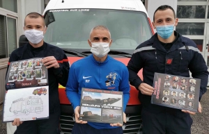 Monistrol-sur-Loire : les pompiers obligés d’adapter leur tournée des calendriers