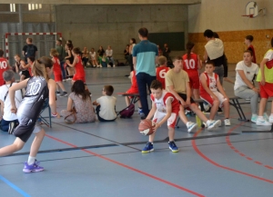 Aurec-sur-Loire : 79 mini-basketteurs au festival U11