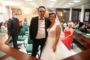 Mariage : Eva et Izzet à Bas-en-Basset