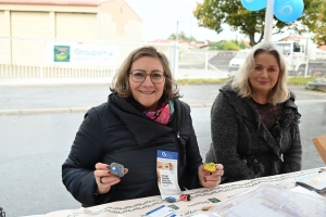 Monistrol-sur-Loire : des sourires malgré la pluie pour la Journée du commerce de proximité