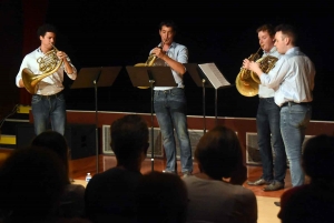Beauzac : HORNormes, un quatuor sain de cor et d&#039;esprit
