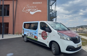 Tence : un minibus à disposition pour les locataires des Jardins du Lignon