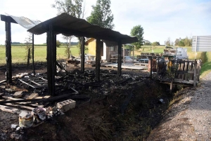 Monistrol-sur-Loire : un incendie nocturne détruit une cabane des Gilets jaunes