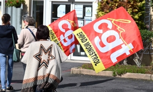 Monistrol-sur-Loire : des agents de l’Ehpad affichent leur ras le bol et se mettent en grève